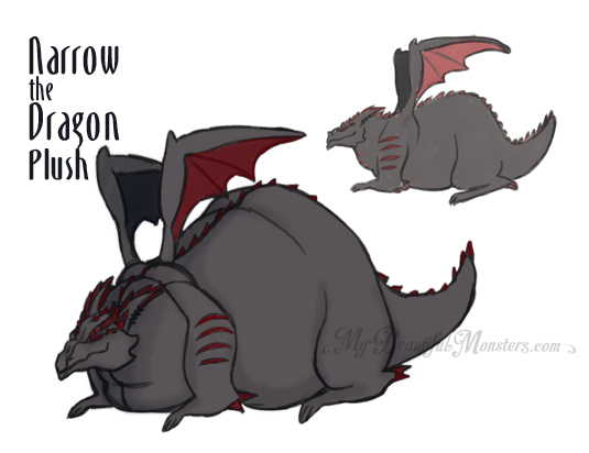 Narrow the Dragon Concept Sketch